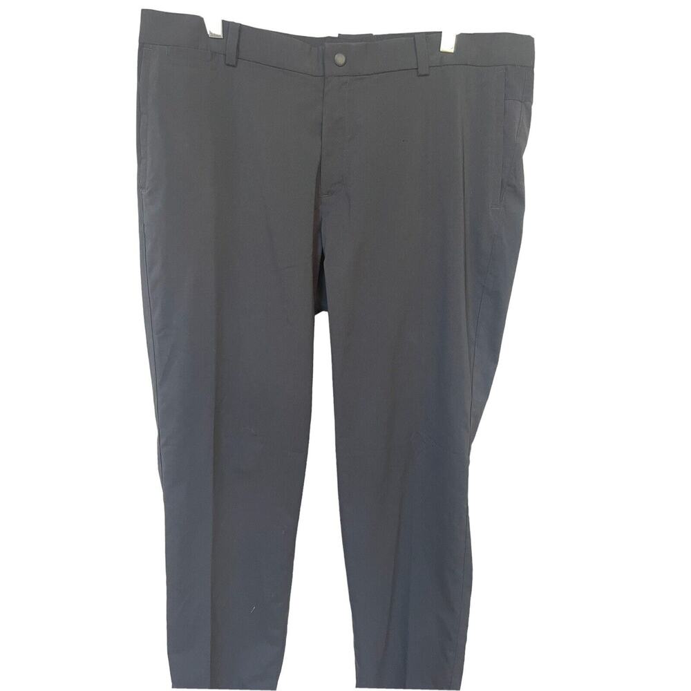Nike Golf Tour Performance Men's Size 38x32 Dri-Fit Black Flat Front Pants